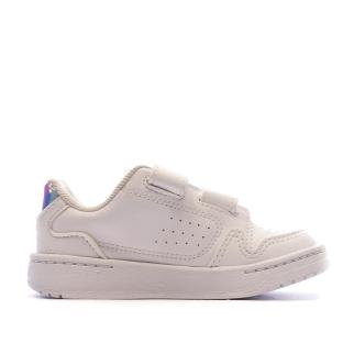 Baskets Blanche/Argent Fille Adidas NY 90 CF vue 2