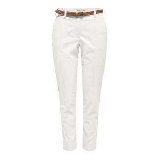 Chino Blanc Femme JDY Chicago pas cher