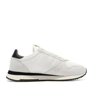 Weiße/marineblaue Herren-Sneaker Tommy Hilfiger Eva Runner Leather Ansicht 0