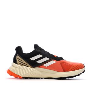 Chaussures de Running Orange/Noire Homme Adidas Terrex Soulstride vue 0