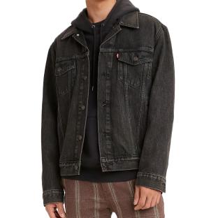 Veste en jean Noir/Gris Homme Levi's 723 vue 0