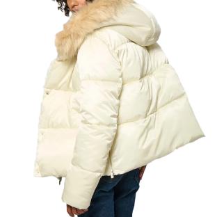 Doudoune Blanche Femme Kaporal Off White vue 2