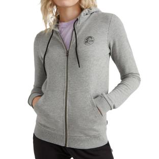 Sweat Zippé à capuche Gris Clair Femme O'Neill Circle Surfer pas cher