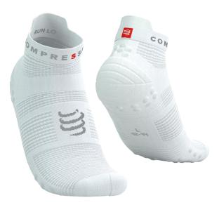 Paire de Chaussettes Blanches Homme Compressport Pro Racing vue 0
