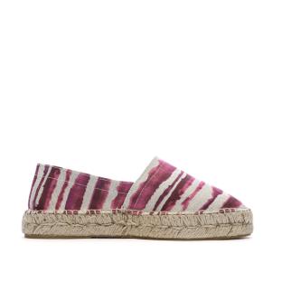 Espadrilles Violet/Beige Femme Pare Gabia Anaia vue 0