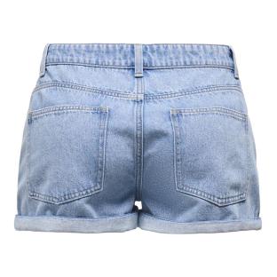 Short en Jean Bleu Femme Only Fold Up vue 0