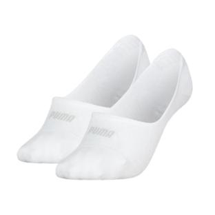 x2 Paires de Chaussettes Blanches Femme Puma Footie01 pas cher