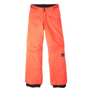 Pantalon de ski Orange Fluo Garçon O'Neill Hammer Pants pas cher