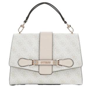 Sac à main Blanc Femme Guess Nolana pas cher