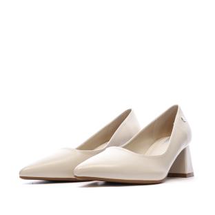 Zapatos de salón beige para mujer Refresh 175078 ver 0