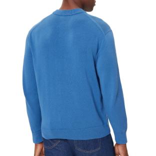 Sweat Bleu Homme Calvin Klein Jeans Easy vue 2