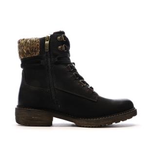 Boots Noires Femme RELIFE Gracita vue 2