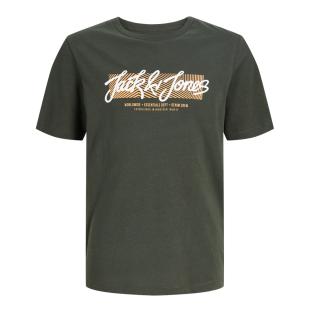 T-Shirt Vert Garçon Jack & Jones Hurban vue 0