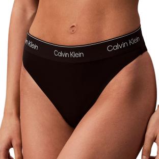 String Noir Femme Calvin Klein Jeans Tanga vue 0