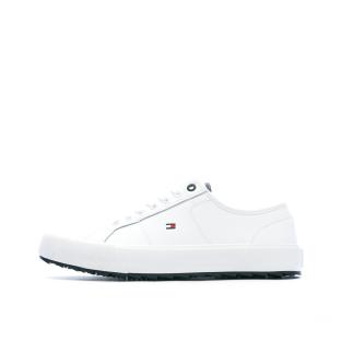 Baskets Blanc Homme Tommy Hilfiger Cleated pas cher