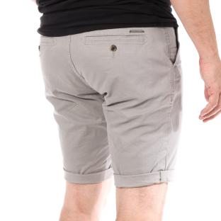 Short Gris Homme Paname Brothers Bermuda Chino vue 2