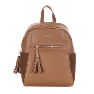 Sac à Dos Camel Femme Manoukian JULIANNE pas cher