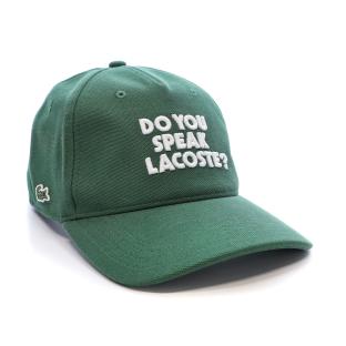 Casquette Verte Lacoste RK0341 vue 0