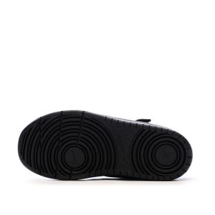 Baskets Noir Garçon Nike Court Borough Low Recraf vue 5
