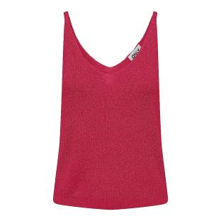 Débardeur Rose Femme Only Shina Sl Glitter vue 0
