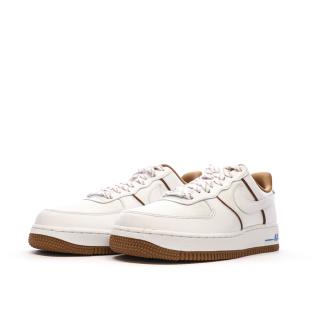 Air Force 1 Baskets Blanc/Marron Homme Nike vue 6