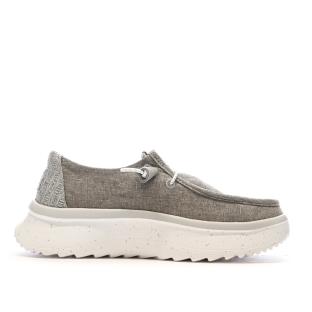 Chaussures Grises Femme Hey Dude Peak Chambra vue 2