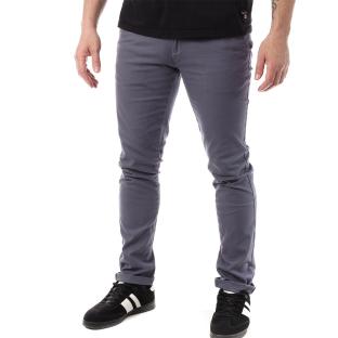 Pantalon Chino Bleu Moyen Homme La Maison Blaggio TOSCANE pas cher