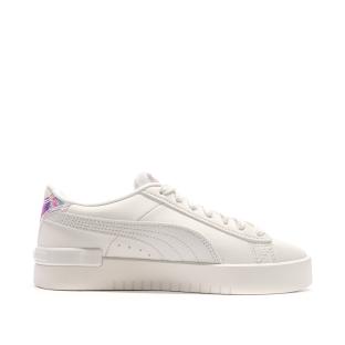 Baskets Blanches/Roses Fille Puma Jada vue 2