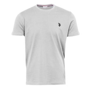 T-Shirt Gris Homme US Polo ASSN Mick pas cher