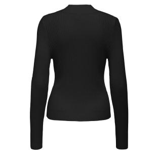 Pull Noir Femme Only Kattie vue 2