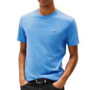 T-shirt Bleu Homme Tommy Hilfiger Tjm X Slim Jaspes pas cher