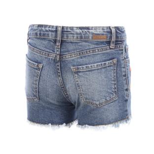 Short Bleu Jean Fille Teddy Smith Sister vue 2