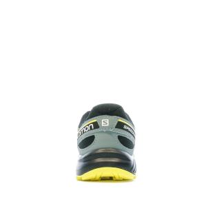 Chaussures de Trail Noire/Jaune Garçon Salomon Speedcross vue 3