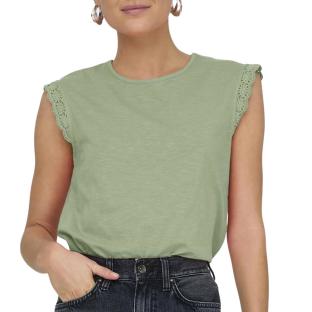 T-Shirt Vert Femme JDY Salva vue 0