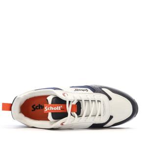 Baskets Blanches/Noires Homme Schott Maki vue 4