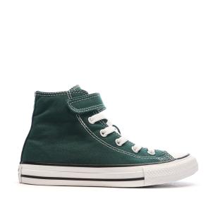 Baskets Vertes Garçon/Fille Converse All Star 1v Seasonal vue 2