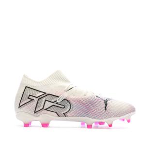 Chaussures de football Blanc/Rose Homme Puma Future 7 Pro FG/AG vue 2