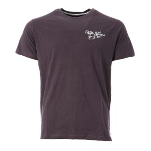T-Shirt Noir Homme Pepe jeans Tonal pas cher