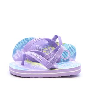 Tongs Mauve Fille O'Neill Moya vue 0