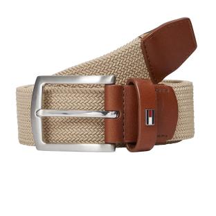 Ceinture Beige Homme Tommy Hilfiger Denton Elastic pas cher