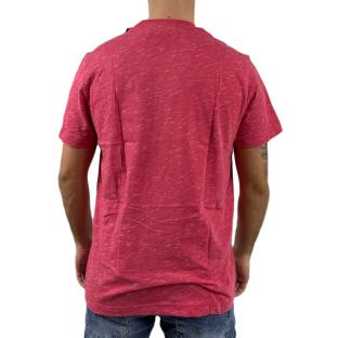 T-shirt Rouge Homme Tommy Hilfiger Heathered vue 2