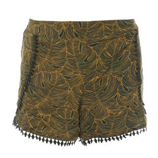 Short Vert/Orange Fille Teddy Smith Sill pas cher