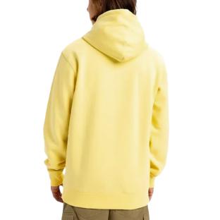 Sweat à Capuche Jaune Homme Quiksilver Fineline vue 2