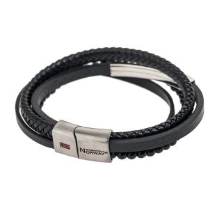 Bracelet Noir Homme Geographical Norway 315110 vue 0