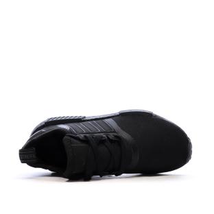 Baskets Noires Junior Femme Adidas Nmd_r1 vue 4