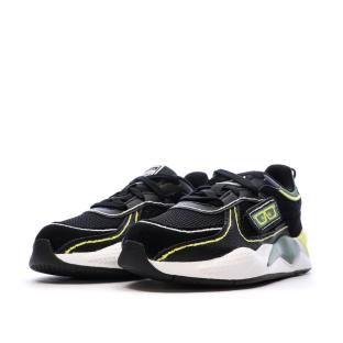Baskets Noires/Jaunes Garçon Puma Spongebob 393891 vue 3