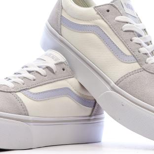 Beige Damen-Sneaker Vans Ward Platform Ansicht 0