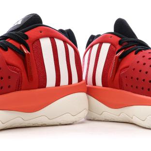 Chaussures de basketball Rouge Homme Adidas Dame 8 vue 0