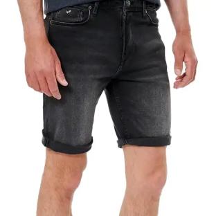 Short en Jean Noir Homme Kaporal ELIXE pas cher