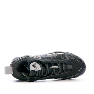 Chaussures de Basket Noir Homme Adidas Exhibit vue 4